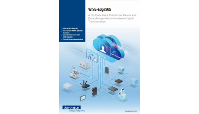 WISE-Edge365 - A No-Code SaaS Platform for Device and Data Management to Accelerate Digital Transformation